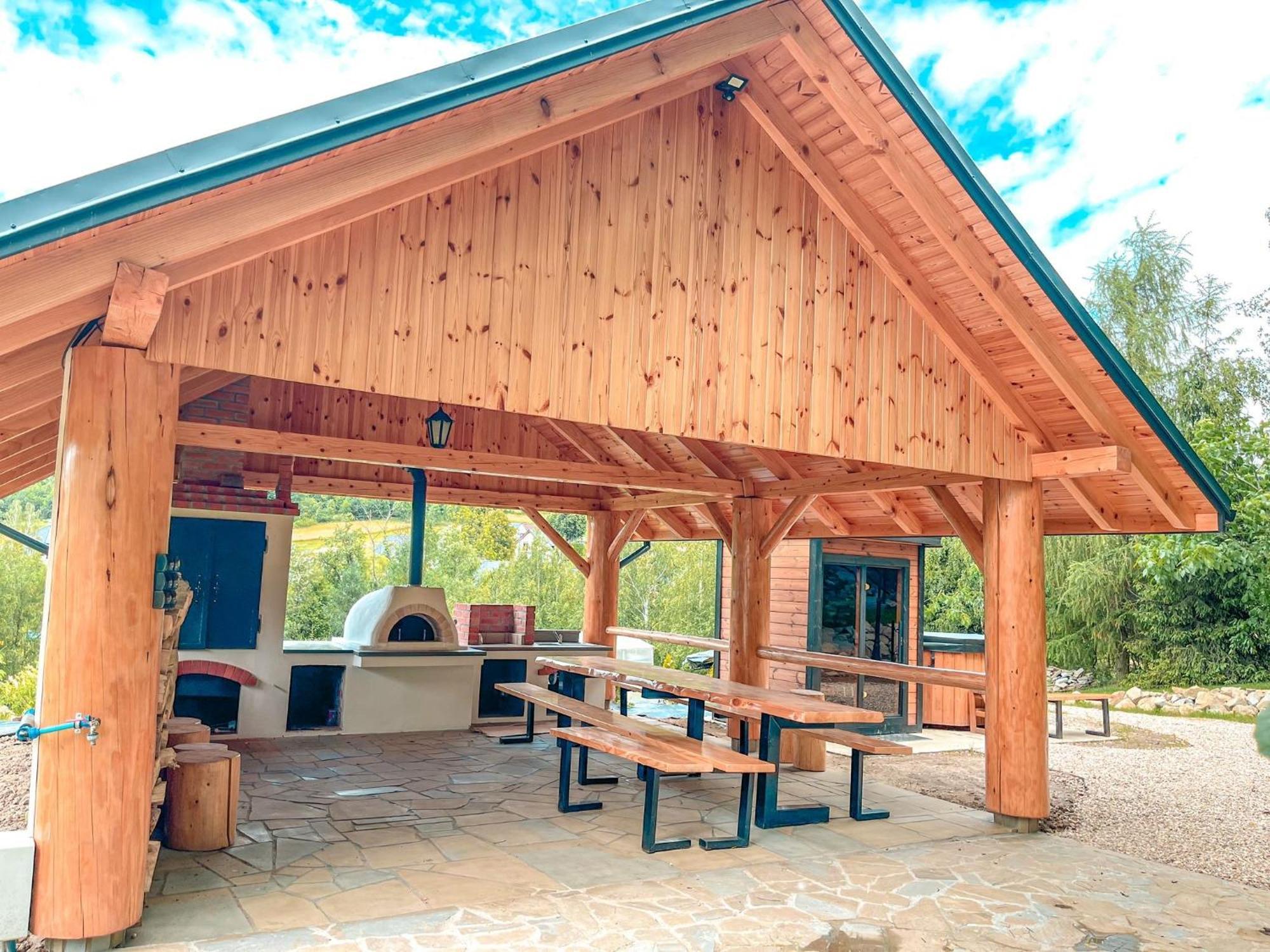 Forrest House Jacuzzi & Sauna Jasienica  ภายนอก รูปภาพ