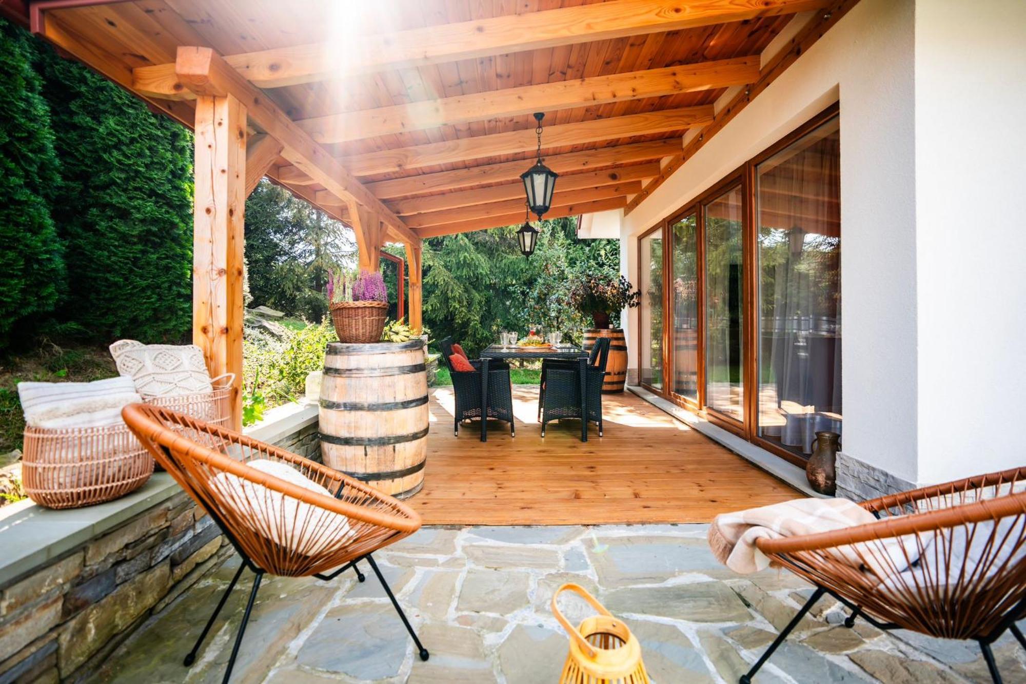 Forrest House Jacuzzi & Sauna Jasienica  ภายนอก รูปภาพ