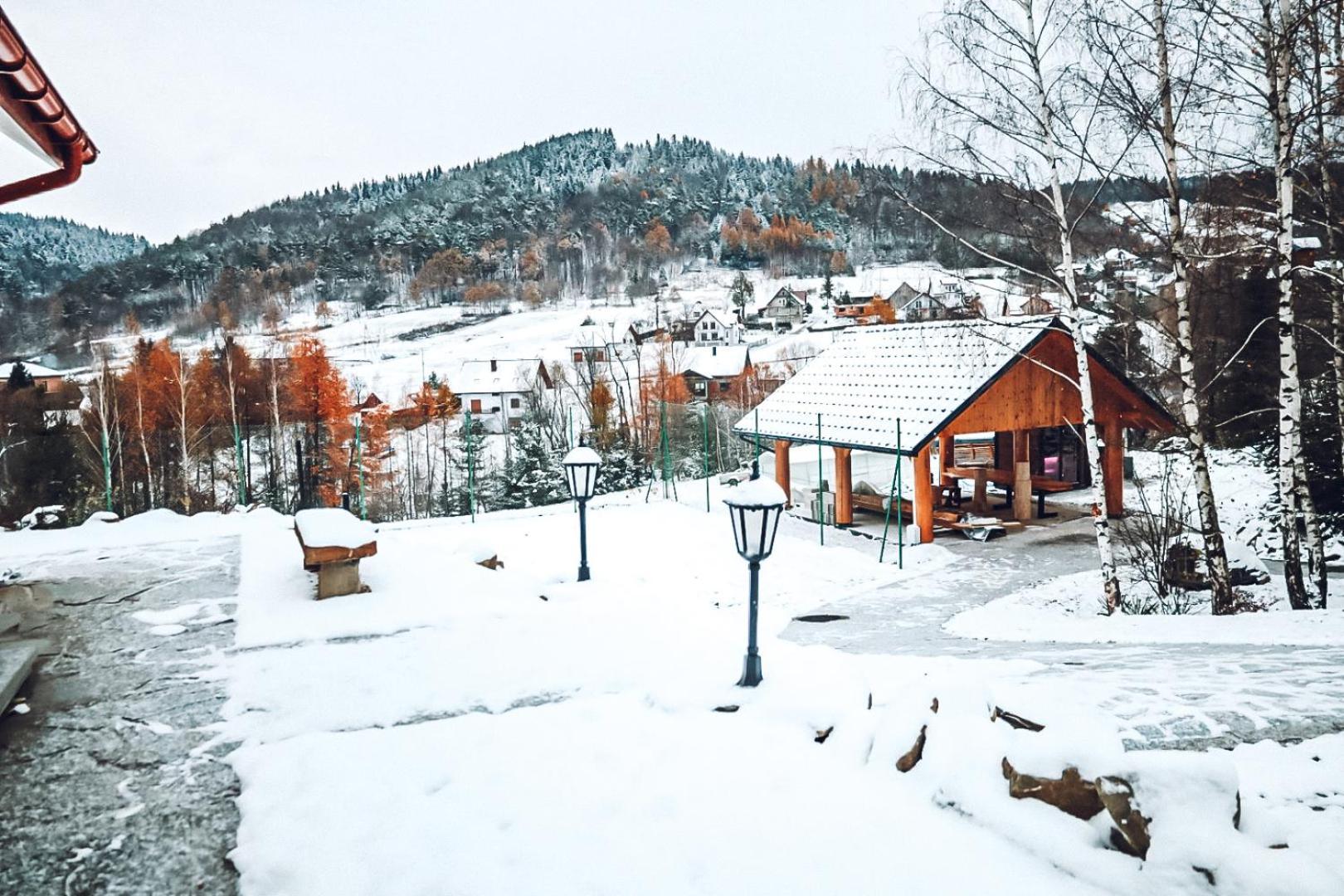 Forrest House Jacuzzi & Sauna Jasienica  ภายนอก รูปภาพ